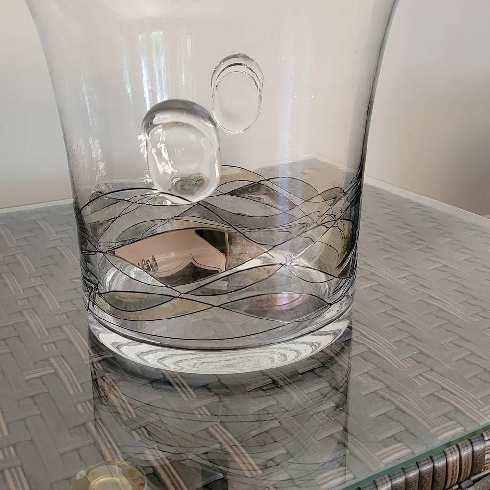 1960's Milano Art Glass Champagne Bucket